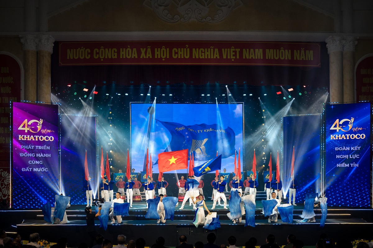 Celebrating the 40th anniversary of Khanh Viet Corporation (Khatoco)