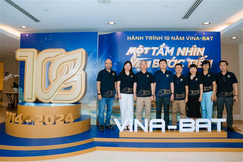 Celebrating the 10th anniversary of the VINA-BAT Joint Venture