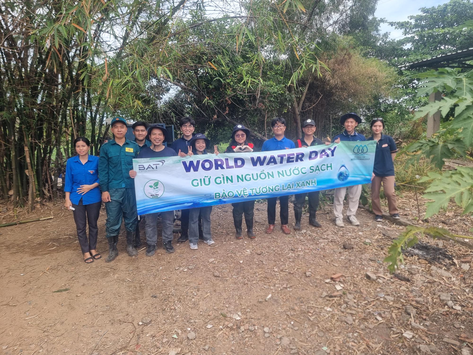 World Water Day river clean-up