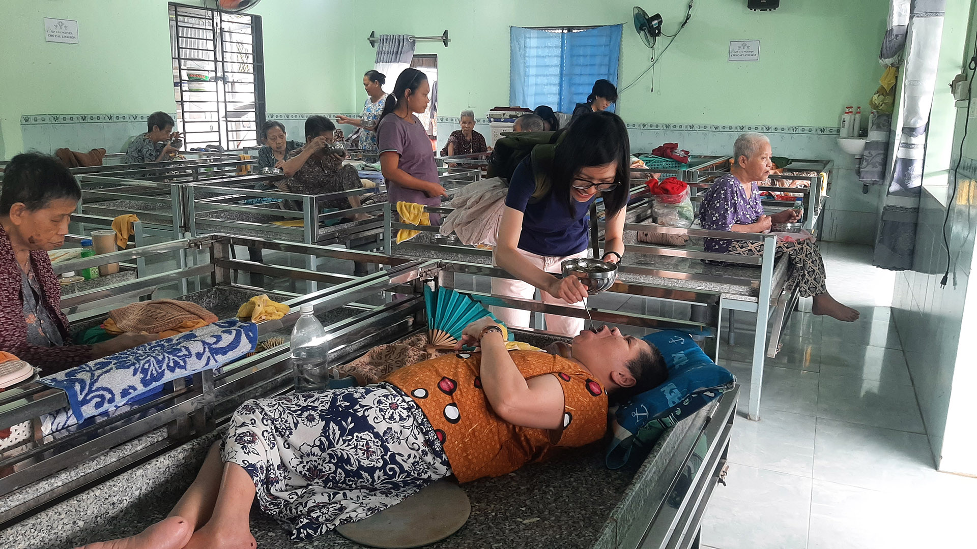 BAT Vietnam's activities at Suoi Tien Nursing Home.