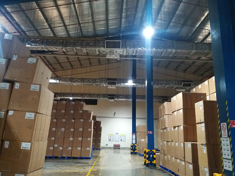Lighting system at BAT-Vinataba joint venture factory in Bien Hoa, Dong Nai province has been converted 100% to LED lights.