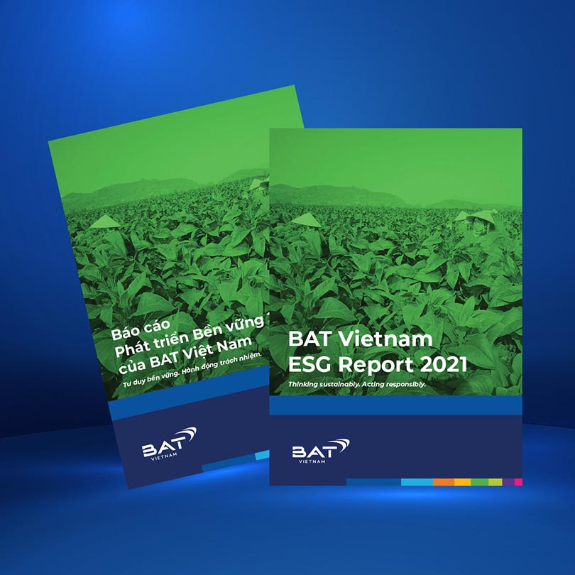  Báo cáo Phát triển Bền vững ESG 2021 của BAT Việt Nam.
